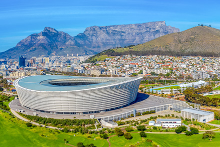 An image of Huawei office buildings