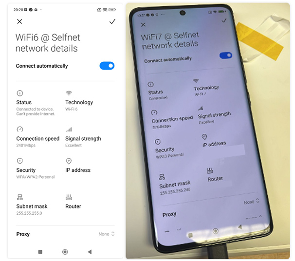 Huawei Wi-Fi 6 vs Wi-Fi 7 Field Tests